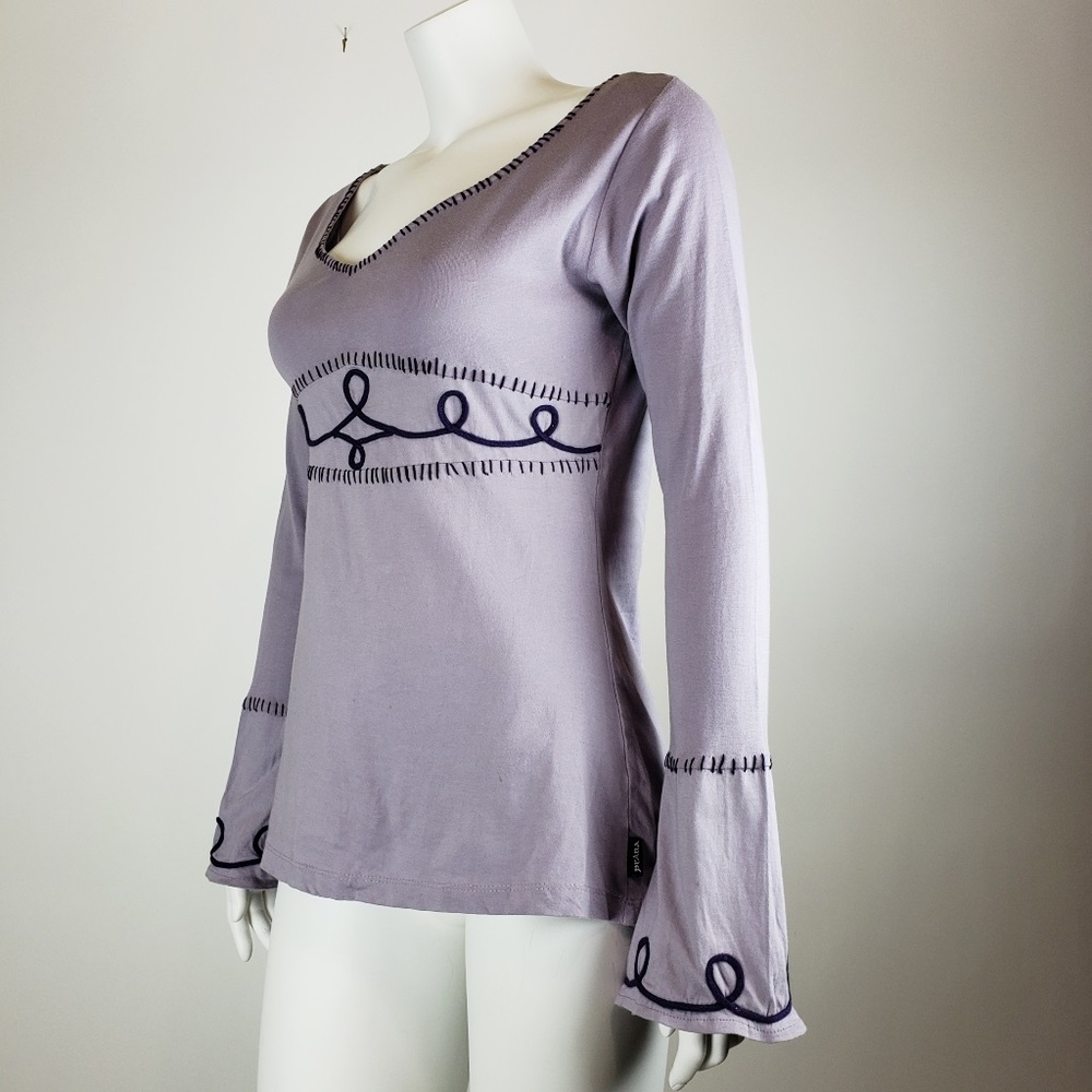 PrAna Womens Embroidered Top